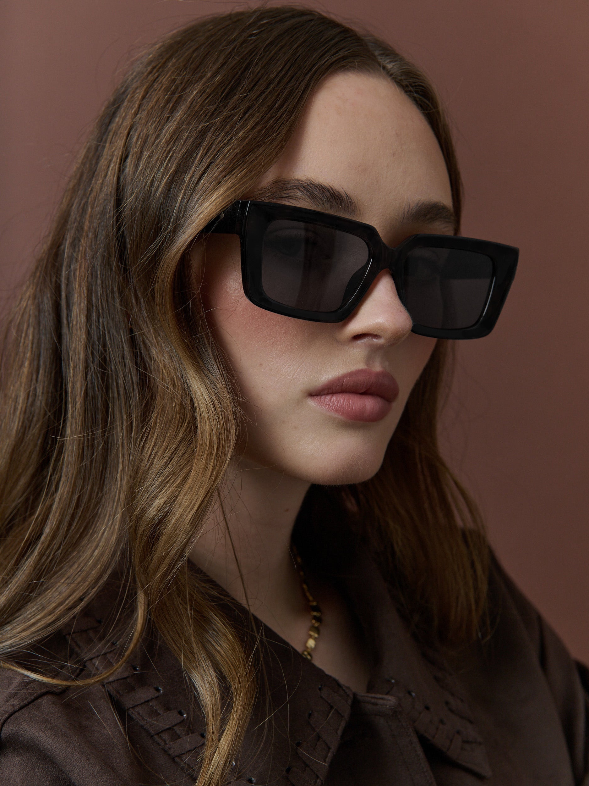 Gladdy Oversized Square Sunglasses