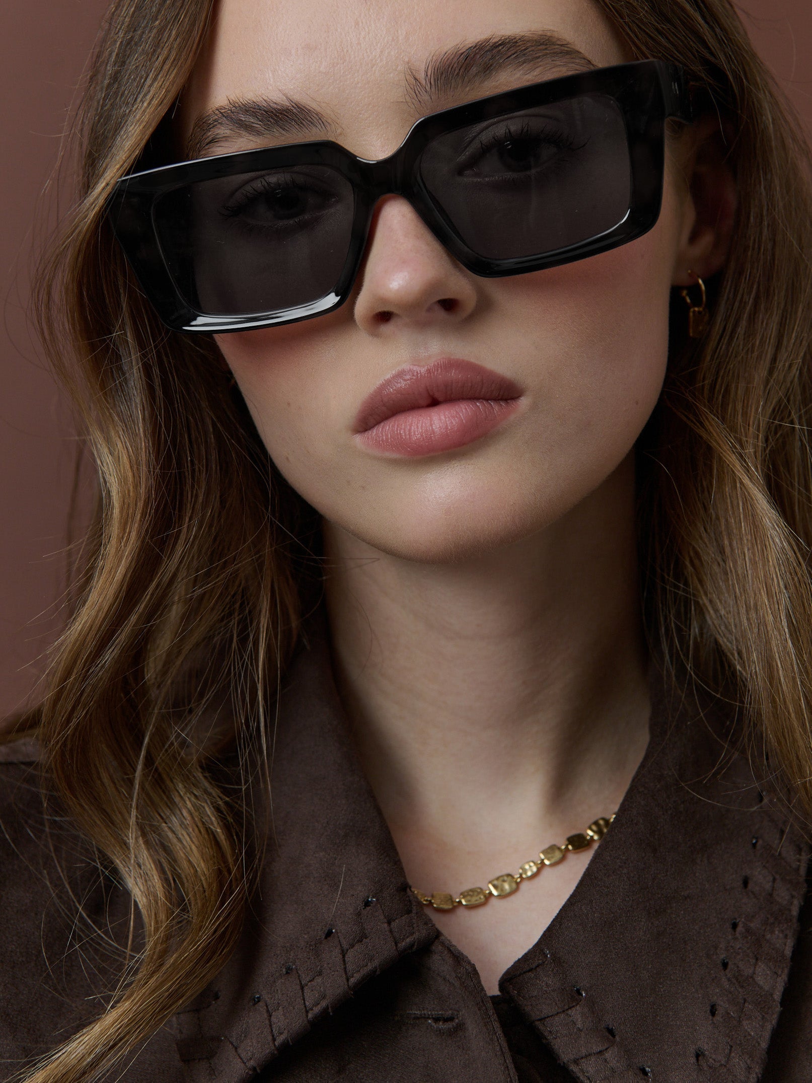 Gladdy Oversized Square Sunglasses