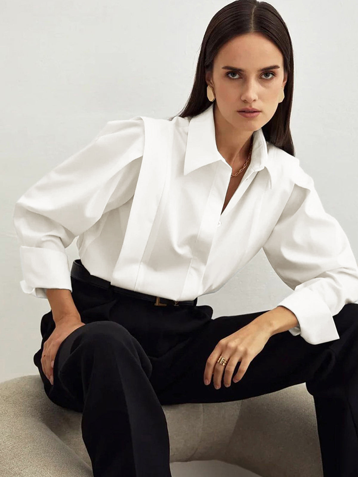 Structured Cotton Shirt