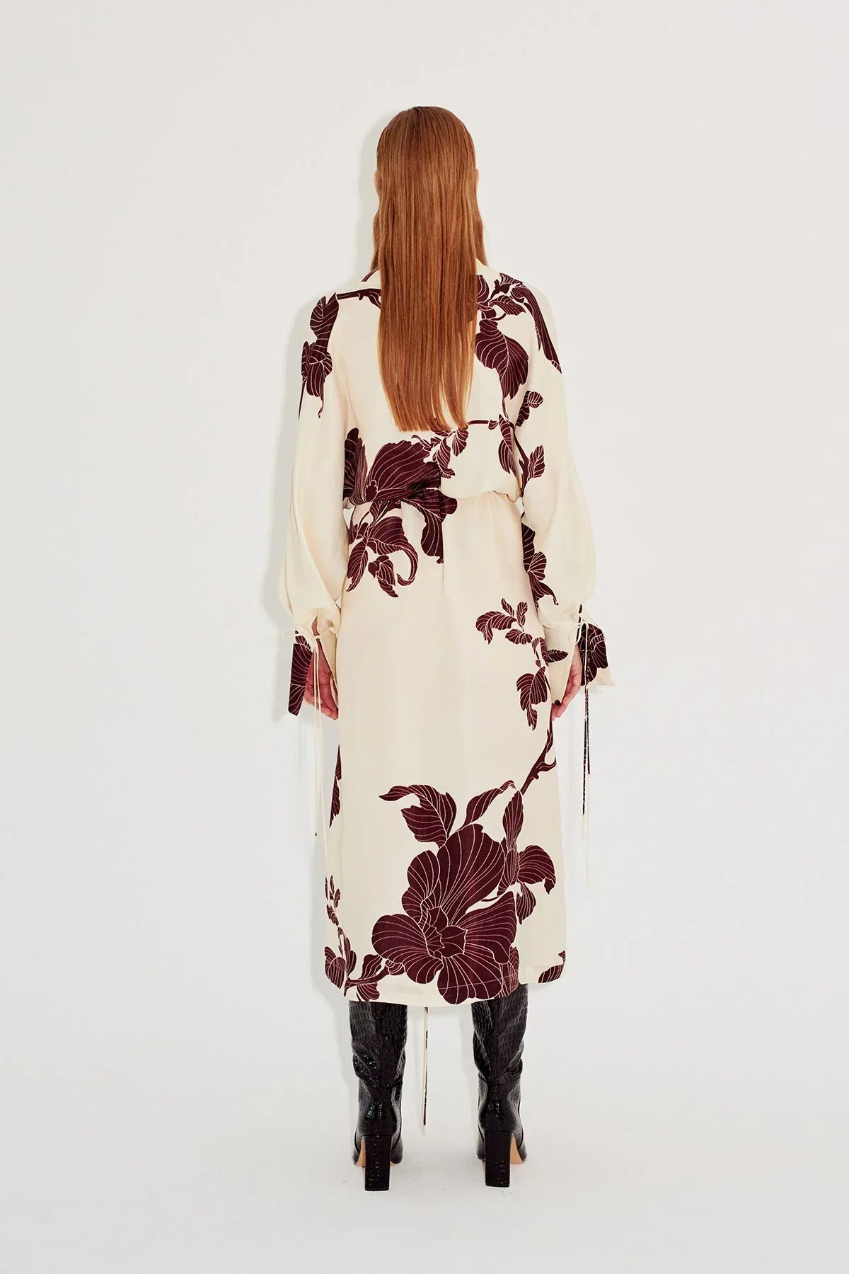 Noémie Floral Wrap Maxi Dress